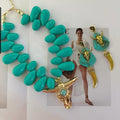 Raging Turquoise Bull Set
